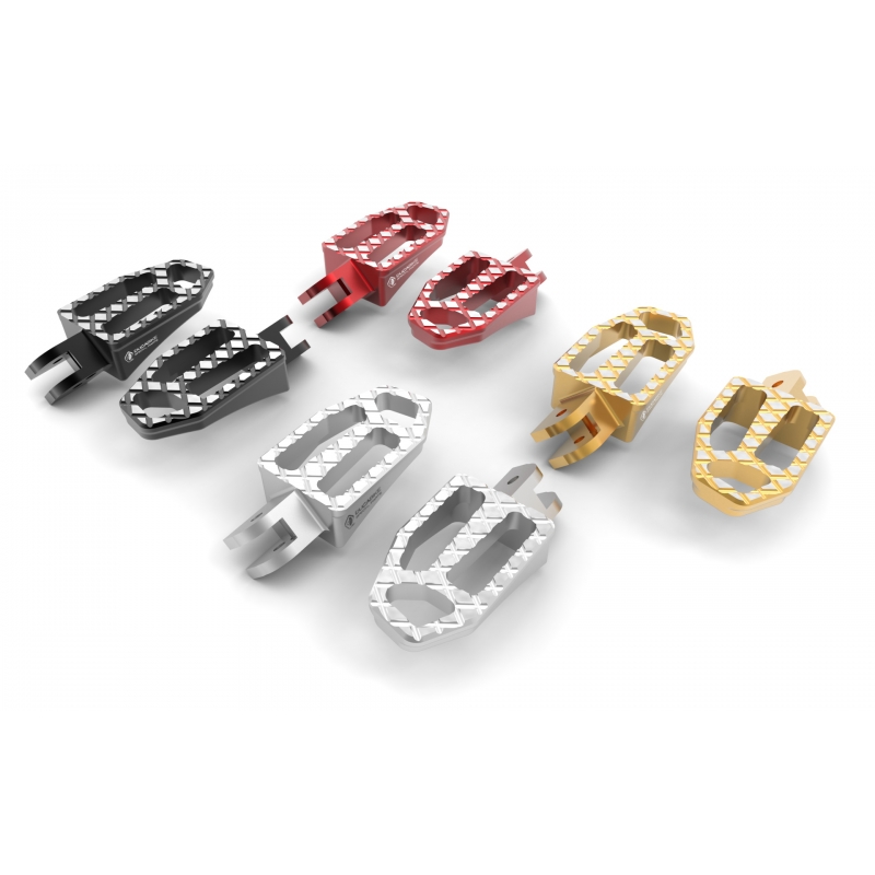 DBK Special Parts (Ducabike) "ADVENTURE" Footpegs for Ducati Hypermotard 939 & Scrambler Desert Sled DBK Special Parts (Ducabike) "ADVENTURE" Footpegs for Ducati Hypermotard 939 & Scrambler Desert Sled